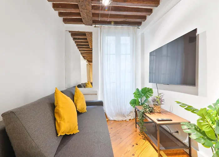 Studio Charmant Appartement Quartier Les Marais Free Netflix